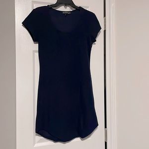 Navy blue dress